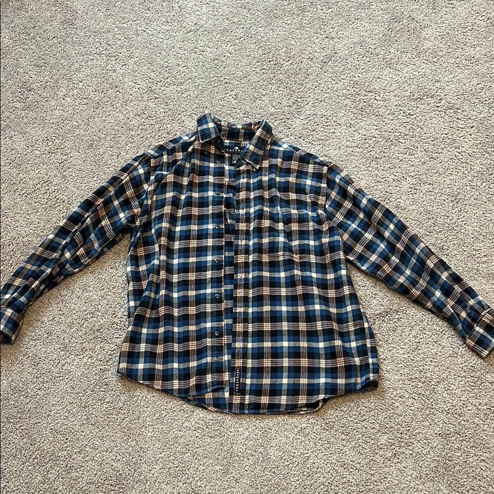Consensus Sportswear Blue Flannel - Size Large